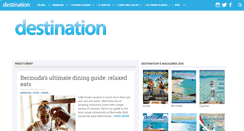 Desktop Screenshot of destination-magazines.com